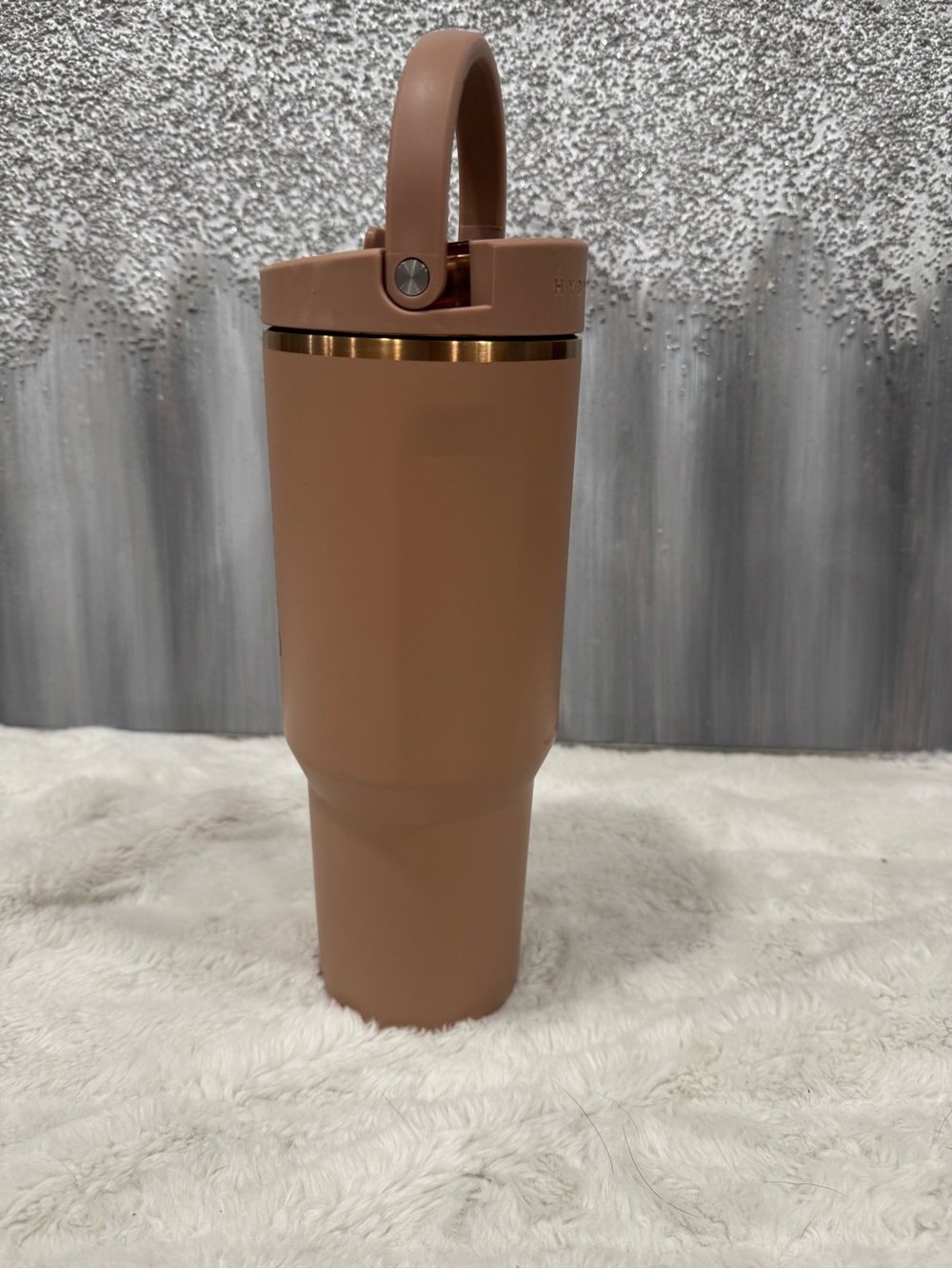 HydroJug Travel Tumbler 40 oz Carmel - Picture 4 of 5